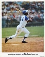 Hank Aaron - Atlanta Braves - action - color - AaronHank106.jpg - 8x10