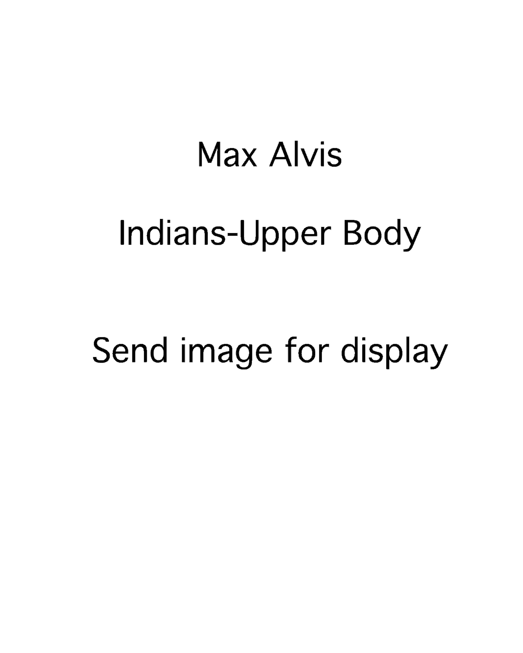 Max Alvis - Cleveland Indians - upper body - B/W - AlvisMax-1.png - 8x10