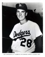 Bob Aspromonte - Los Angeles Dodgers - upper body - B/W - AspromonteBob885.jpg - 8x10