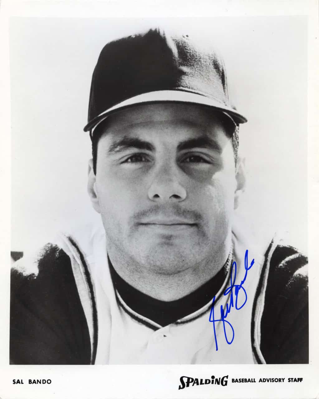 Sal Bando - Oakland Athletics - head - B/W - BandoSal2887.jpg - 8x10