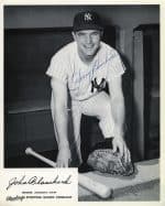 John Blanchard - New York Yankees - Dugout Steps - B/W - BlanchardJohn-002328.jpg - 8x10