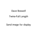 Dave Boswell - Minnesota Twins - full length - B/W - BoswellDave-1.png - 8x10