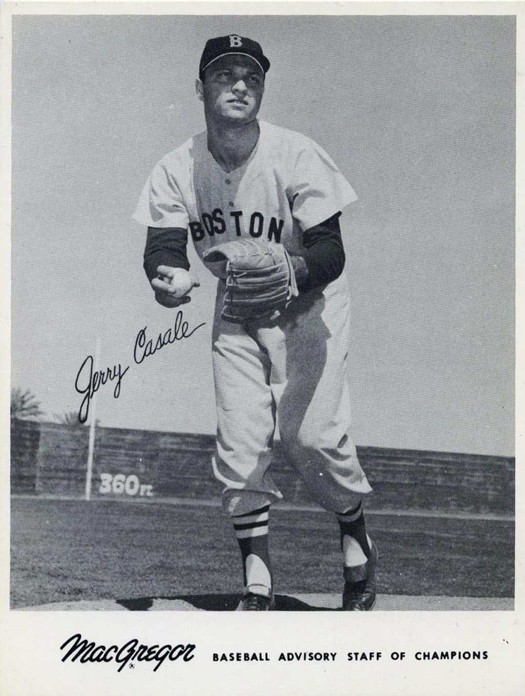 Jerry Casale - Boston Red Sox - Stetch Position - B/W - CasaleJerry.jpg - 4x5