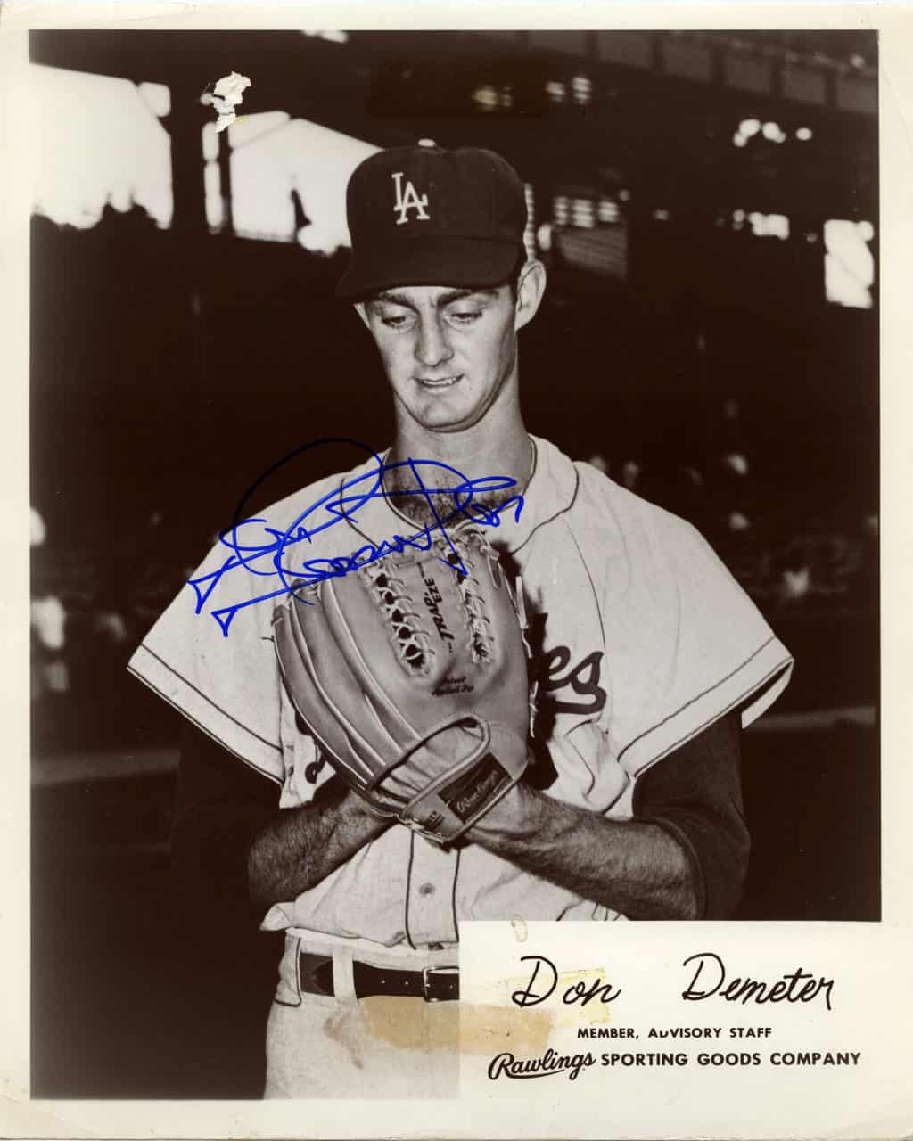 Don Demeter - Philadelphia Phillies - upper body - B/W - DemeterDon-2008.jpg - 8x10