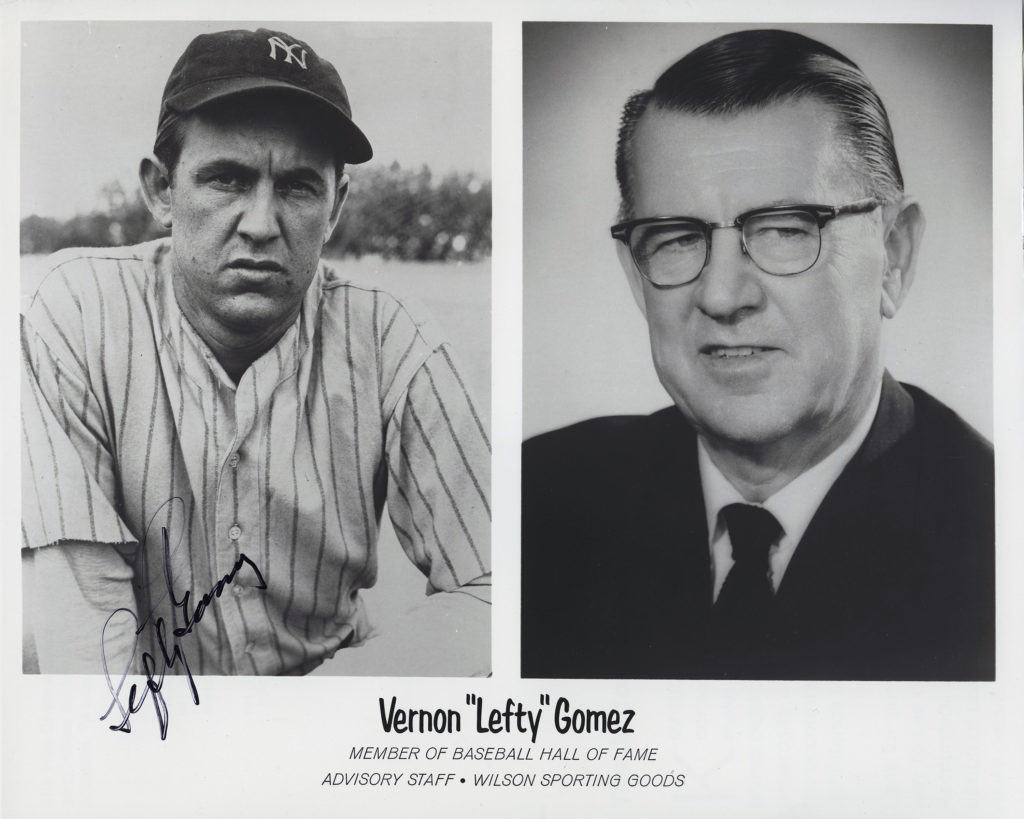 Lefty Gomez - New York Yankees - 2-photos - B/W - GomezLefty-1791.jpg - 8x10