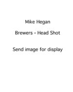 Mike Hegan - Milwaukee Brewers - upper body - B/W - HeganMike.jpg - 8x10