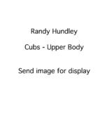 Randy Hundley - Chicago Cubs - upper body - B/W - HundleyRandy.jpg - 8x10