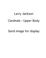 Larry Jackson - St. Louis Cardinals - upper body - B/W - JacksonLarry-3.jpg - 8x10