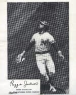 Reggie Jackson - Oakland Athletics - Outfield fielding - B/W - JacksonReggie-1026.jpg - 8x10