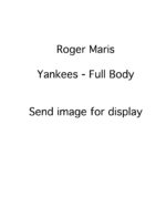 Roger Maris - New York Yankees - full length - B/W - MarisRoger2.jpg - 8x10