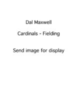 Dal Maxvill - St. Louis Cardinals - fielding - B/W - MaxwellDal.jpg - 8x10