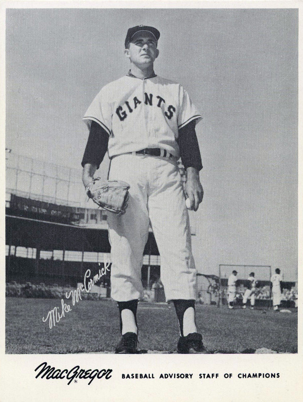 Mike McCormick - San Francisco Giants - Fiull Length - B/W - McCormickMike.jpg - 4x5