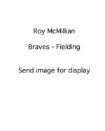 Roy McMillian - Atlanta Braves - fielding - B/W - McMillianRoy-3.jpg - 8x10