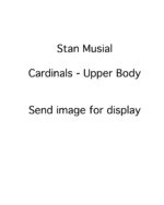 Stan Musial - St. Louis Cardinals - upper body - B/W - MusialStan-5.jpg - 8x10