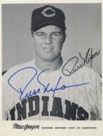 Russ Nixon - Cleveland Indians - Upper body - B/W - NixonRuss.jpg - 4x5