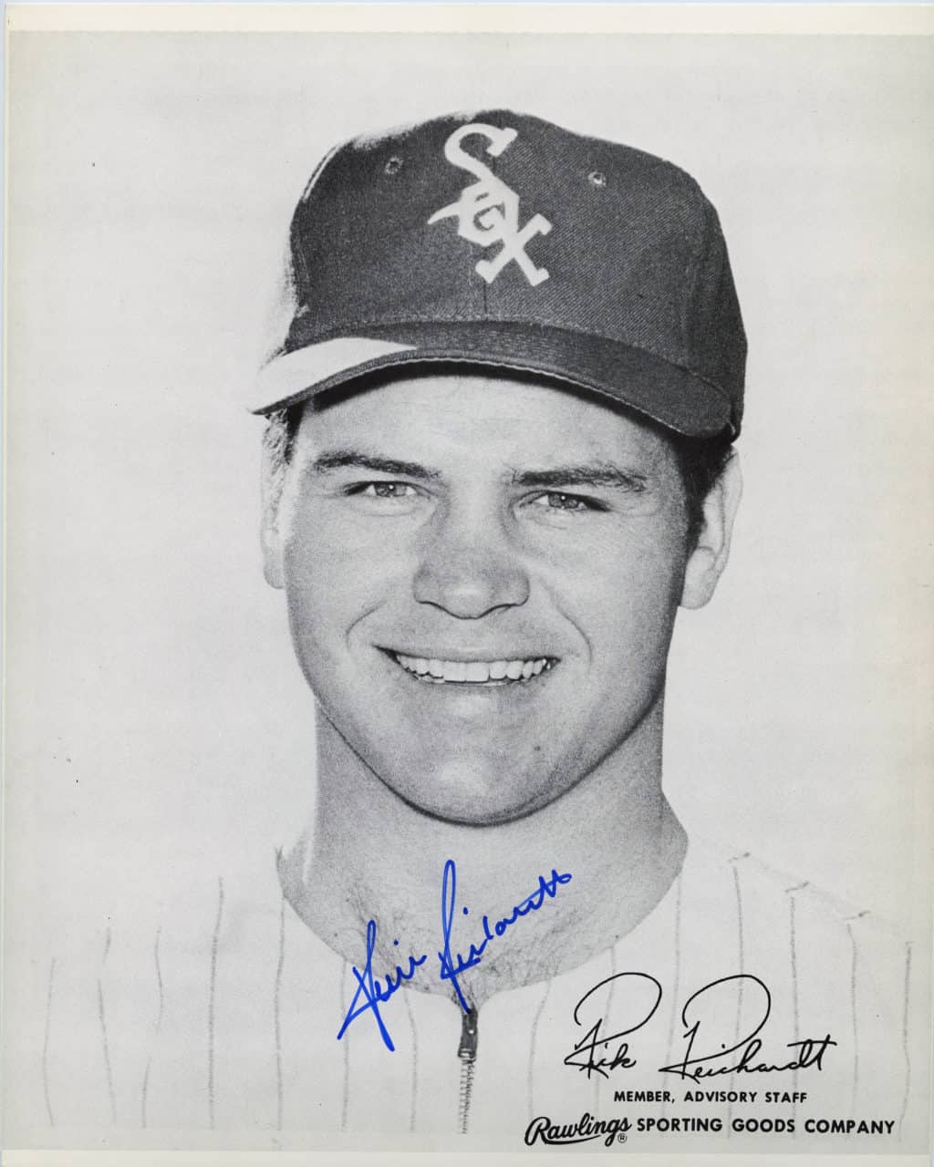 Rick Reichardt - Chicago White Sox - Head shot - B/W - ReichardtRick-2070.jpg - 8x10