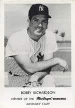 Bobby Richardson - New York Yankees - Upper body - B/W - RichardsonBobby.jpg - 3.5x5