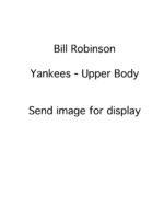 Bill Robinson - New York Yankees - upper body - B/W - RobinsonBiil.jpg - 5x7