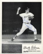 Brooks Robinson - Baltimore Orioles - throwing - B/W - RobinsonBrooks-2072.jpg - 8x10