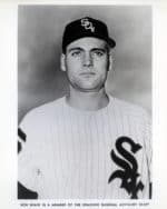 Bob Shaw - Chicago White Sox - portrait - B/W - ShawBob954.jpg - 8x10