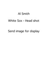 Al Smith - Chicago White Sox - portrait - B/W - SmithAl.jpg - 8x10