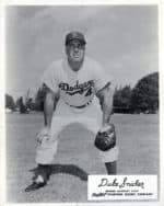 Duke Snider - Los Angeles Dodgers - upper body - B/W - SniderDuke-1087.jpg - 8x10