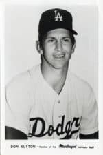 Don Sutton - Los Angeles Dodgers - head shot - B/W - SuttonDon-3159.jpg - 5x7