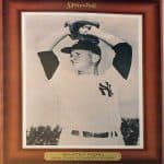 Whitey Ford - New York Yankees - hands over head - B/W - FordWhitey001.jpg - 9x12