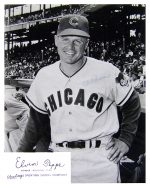 Elvin Tappe - Chicago Cubs - upper body - B/W - TappeElvin.jpg - 8x10