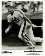 Kevin McReyolds - New York Mets - Action - B/W - McReyoldsKevin-001.jpg - 8x10