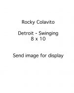 Rocky Colavito - Detroit Tigers - batting - B/W - ColavitoRocky-810.jpg - 8x10