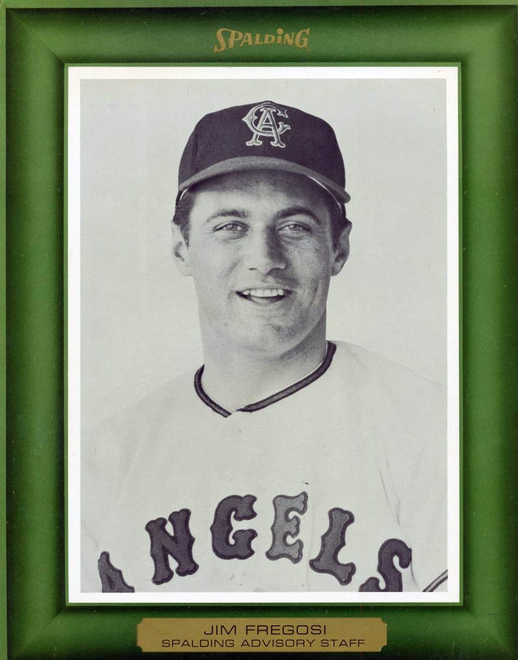 Jim Fregosi - California Angels - portrait - B/W - FregosiJim912.jpg - 9x12