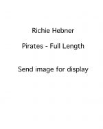 Richie Hebner - Pittsburgh Pirates - full length - B/W - HebnerRichie810.jpg - 8x10