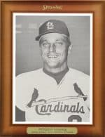 Roger Maris - St. Louis Cardinals - portrait - B/W - MarisRoger912.jpg - 9x12