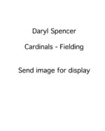 Daryl Spencer - St. Louis Cardinals - fielding - B/W - SpencerDaryl810 - 8x10
