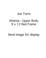 Joe Torre - Atlanta Braves - framed - B/W - TorreJoe200.jpg - 9x12